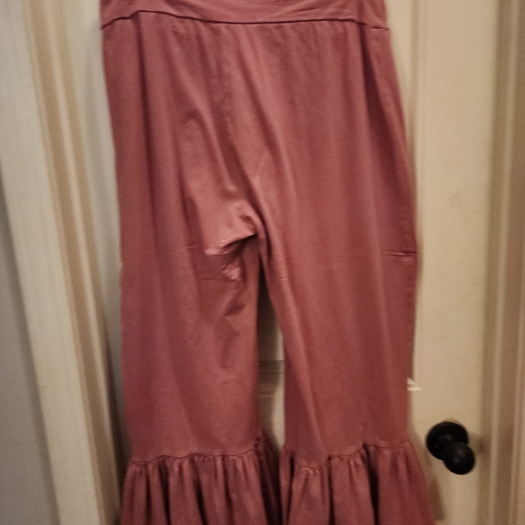 Matilda Jane Pink Ruffle Pants - Picture 2 of 3